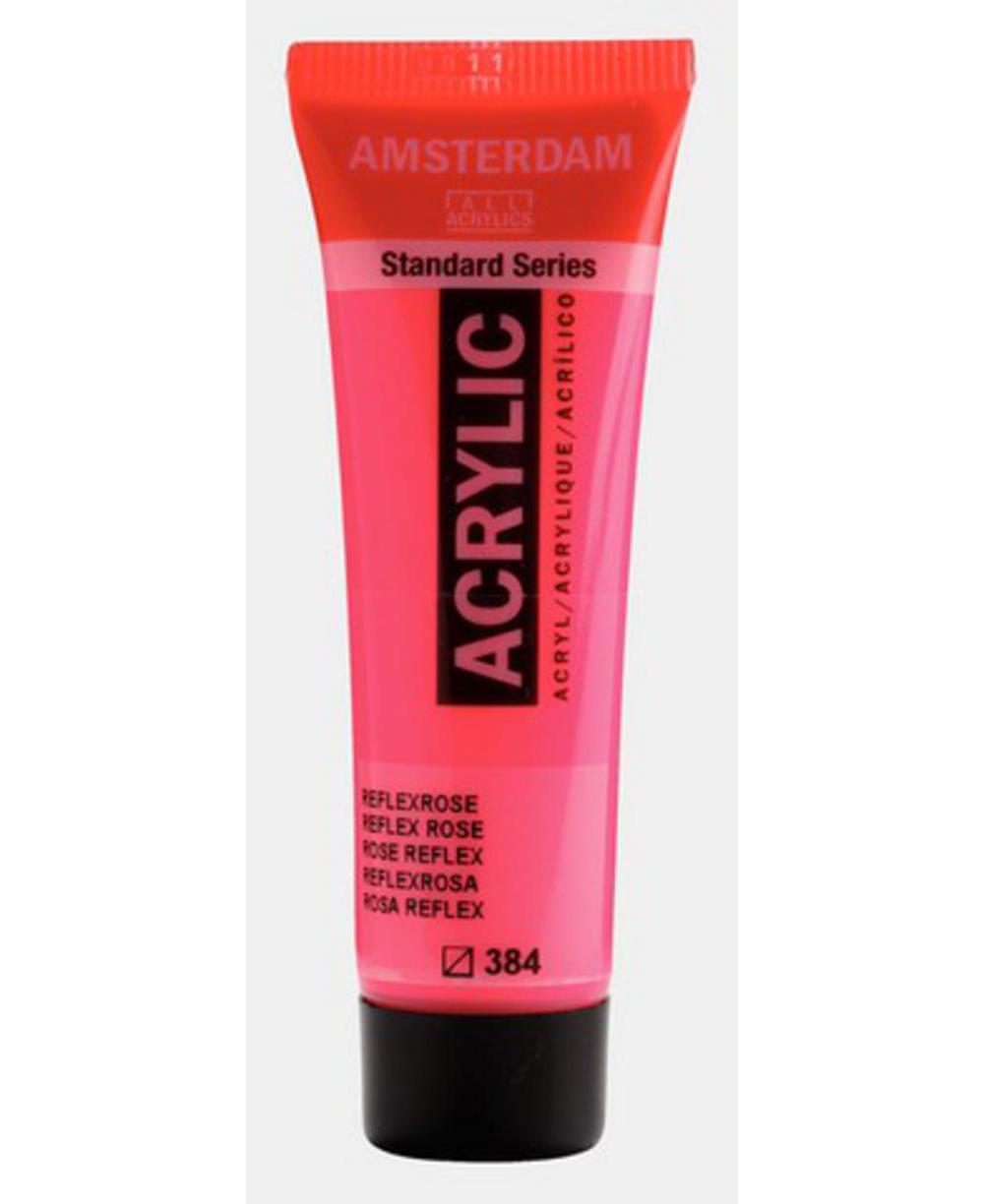 Amsterdam, Acrylic, Art & School, Paint, 20ml, 974510, Reflex Rose